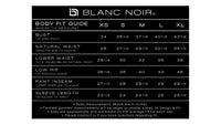 Blanc Noir - Classic Leather Mesh Moto Jacket