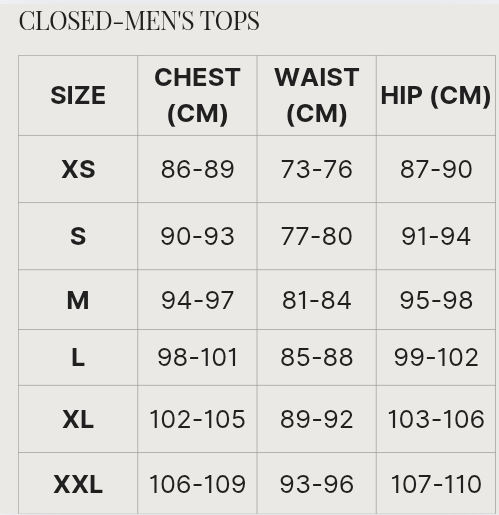 Closed - Organic Cotton Classic Slub Short Sleeve T-shirt