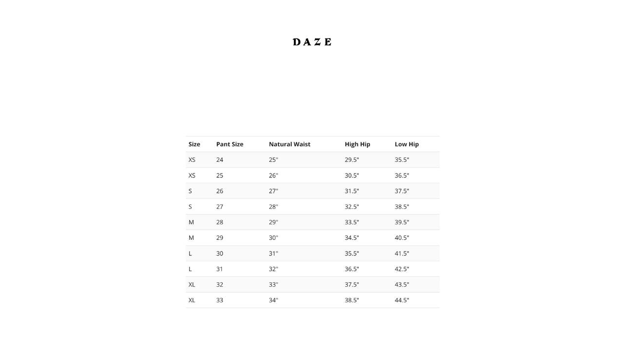 Daze - Shay Cutoff Long Shorts