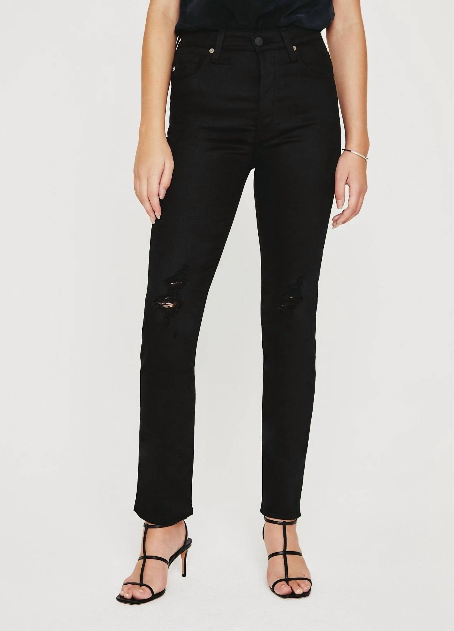 ALEXXIS SLIM STRAIGHT LEG JEAN