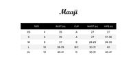 Maaji - Rainbow Stripe Tiffany Strapless Bandeau Bikini Top