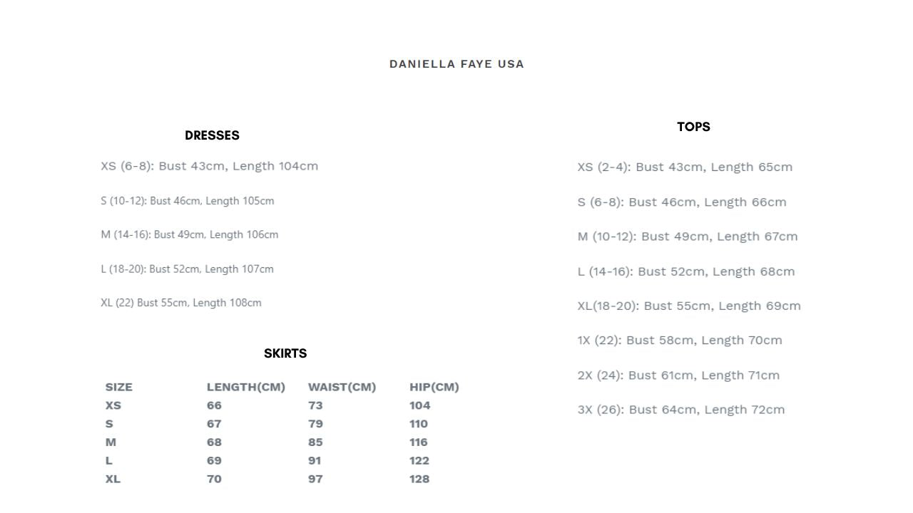 Daniella Faye - Midi Skirt