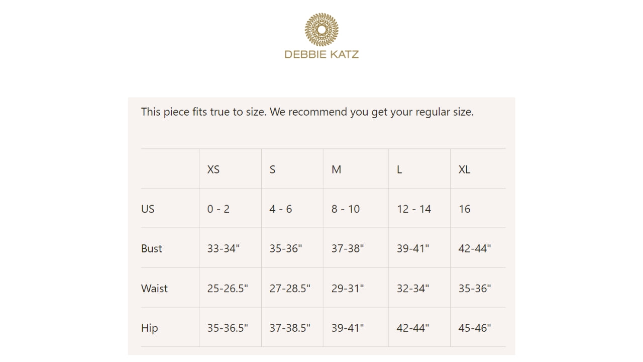 Debbie Katz - Carlotta Dress