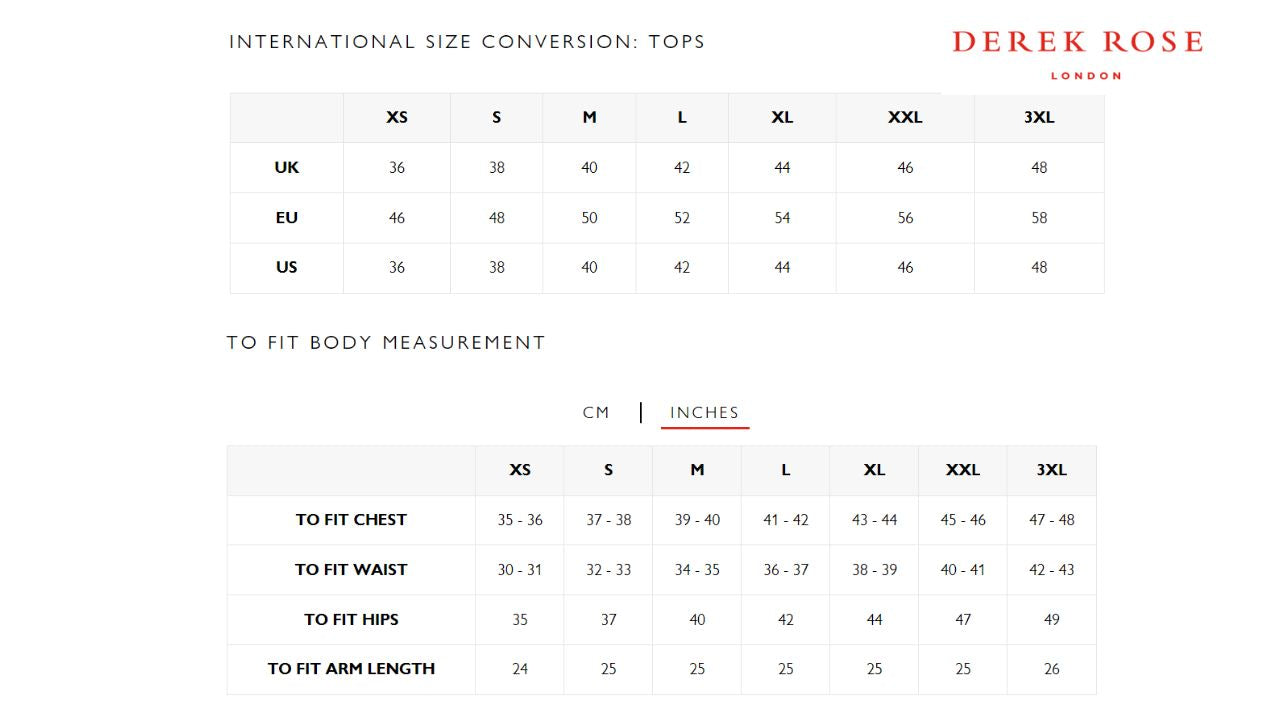 Derek Rose - Basel Micro Modal Stretch T-shirt