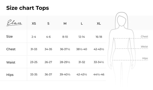 Elan - Long Sleeve Shirt Top