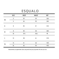 Esqualo - Straight Leg Trouser Pant