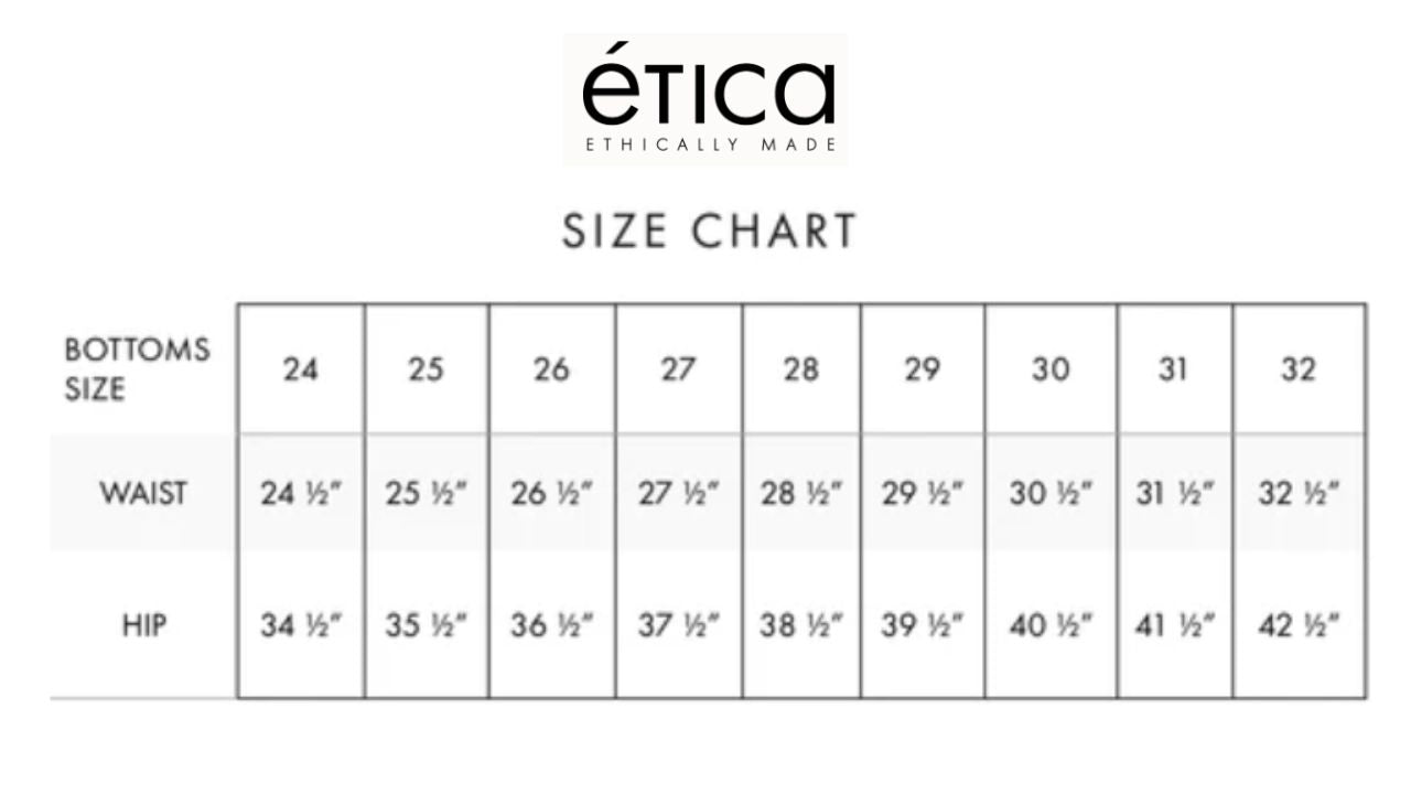 Etica - JETT ARCHED LEG JEANS
