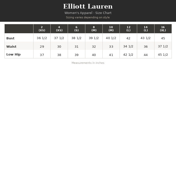 Elliott Lauren - V-neck Short Sleeve V Front Tee