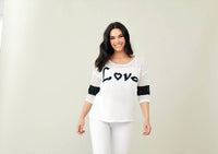 French Kyss - Crochet Love Crew Sweater