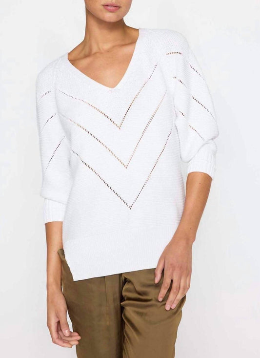 ORGANIC DECKER VEE SWEATER