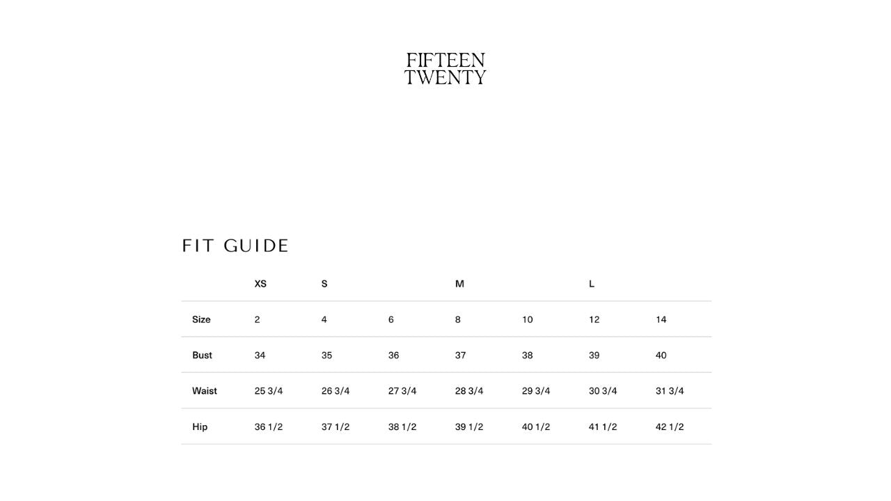 Fifteen Twenty - Capri Tie-Front Blouse