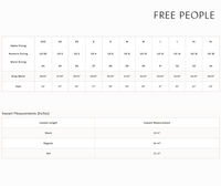 Free People - MAGGIE MID RISE STRAIGHT JEANS