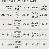 Free People free-est Renee Lurex Printed Bikini Bottoms in flower riot - women's swimwear - view 5