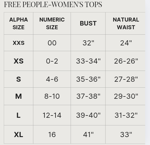 Free People - Willow polo