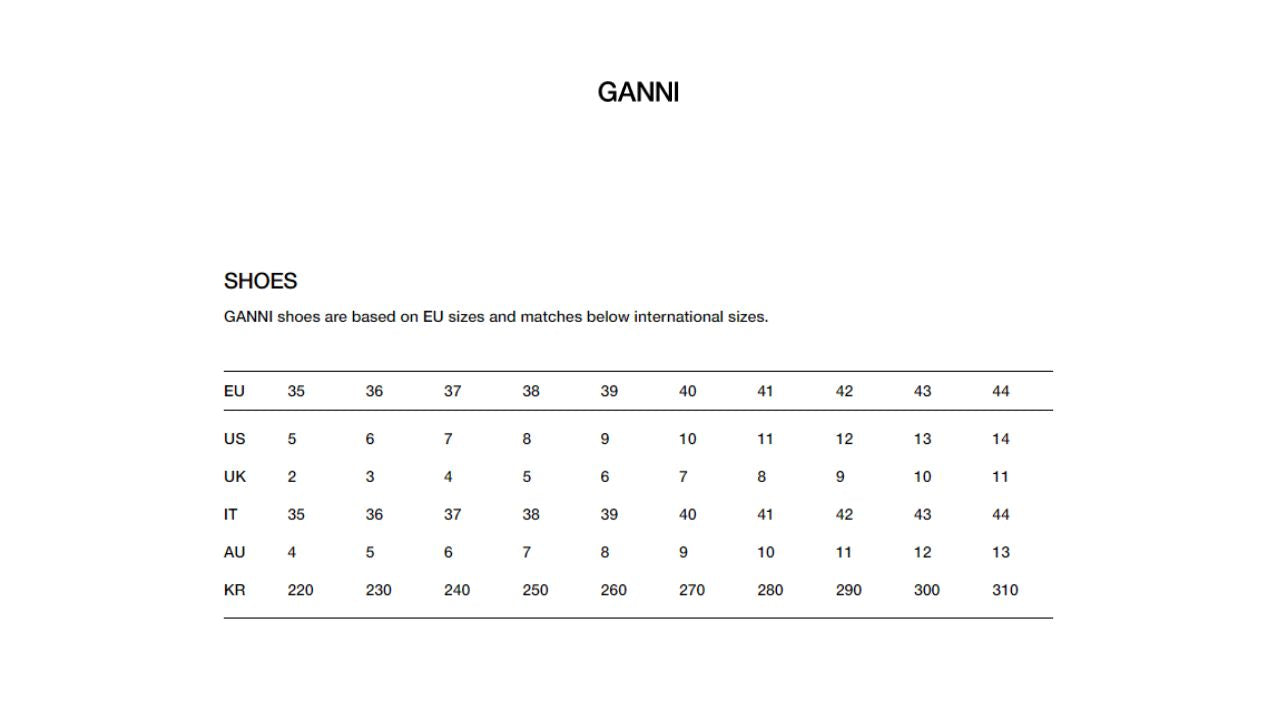 Ganni - Women's Feminine Buckle Ballerina Sandal