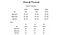 Hem & Thread - Women's Lined Lace Dress