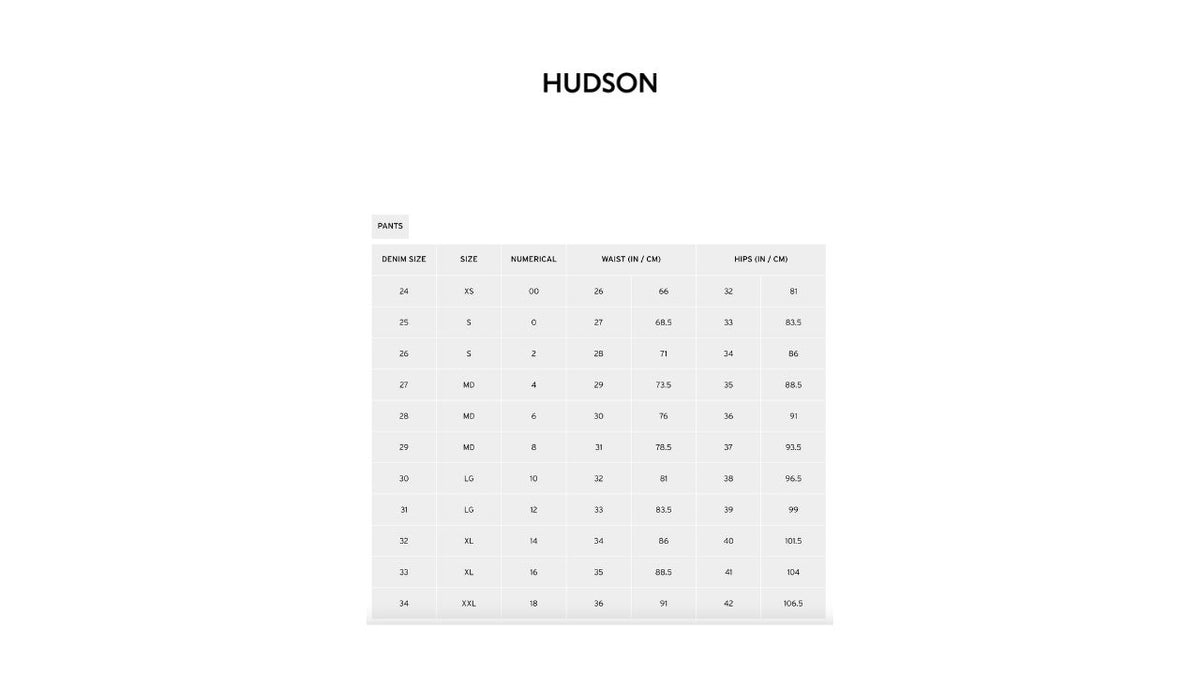 Hudson - Rosie High Rise Wide Leg Ankle Cuff Jeans