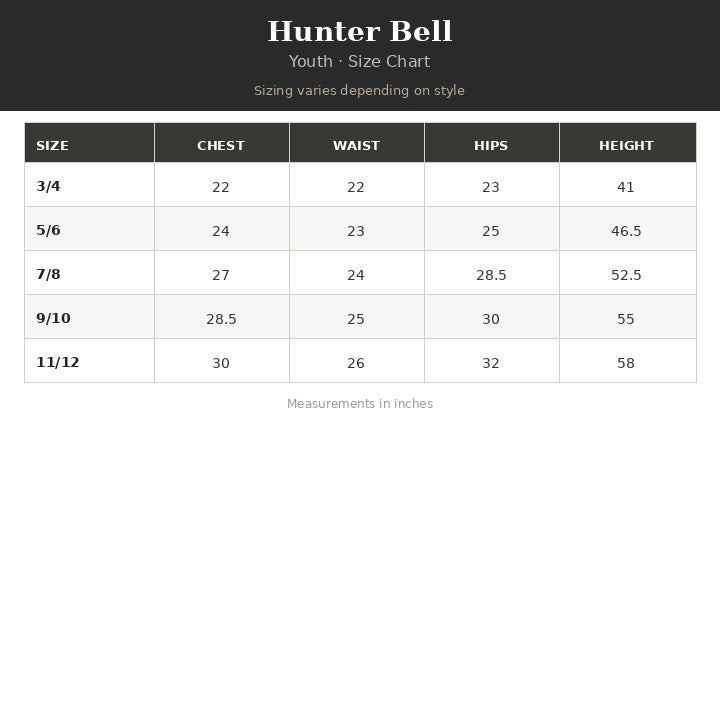 Hunter Bell - Kids Drifter Mini Dress