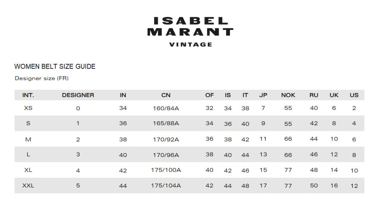 Isabel Marant - Women's Tehora Calfskin Leather Belt