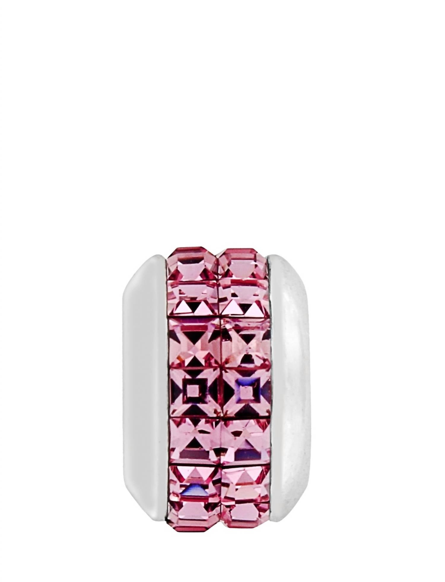 Brighton SPECTRUM BEAD in silver light rose - women's jewelry