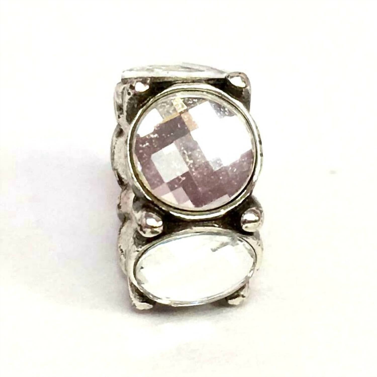 Brighton ROUNDABOUT BEAD in silver - women's jewelry
