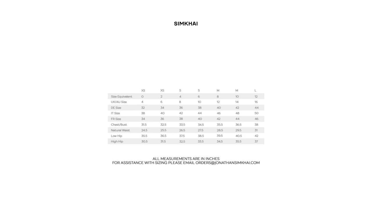 Jonathan Simkhai - Kamari U Neck Tank