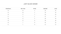 Just Black Denim - Relaxed Straight Jeans