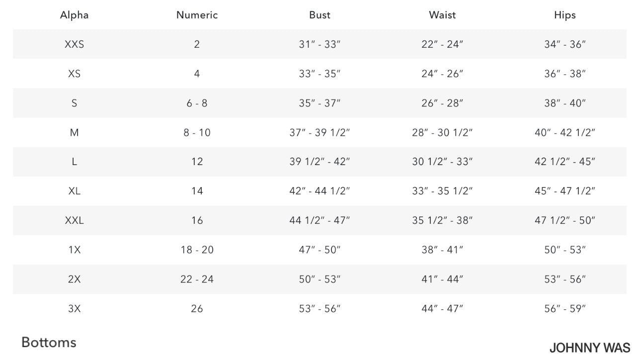 Johnny Was - MARNA SHORT