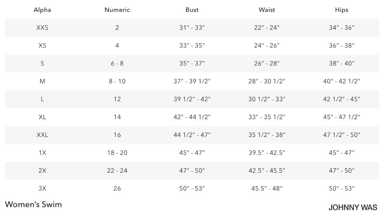 Johnny Was - Neoprene One Piece