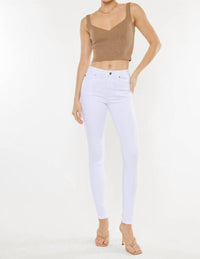 ALABASTER HIGH RISE SUPER SKINNY JEANS