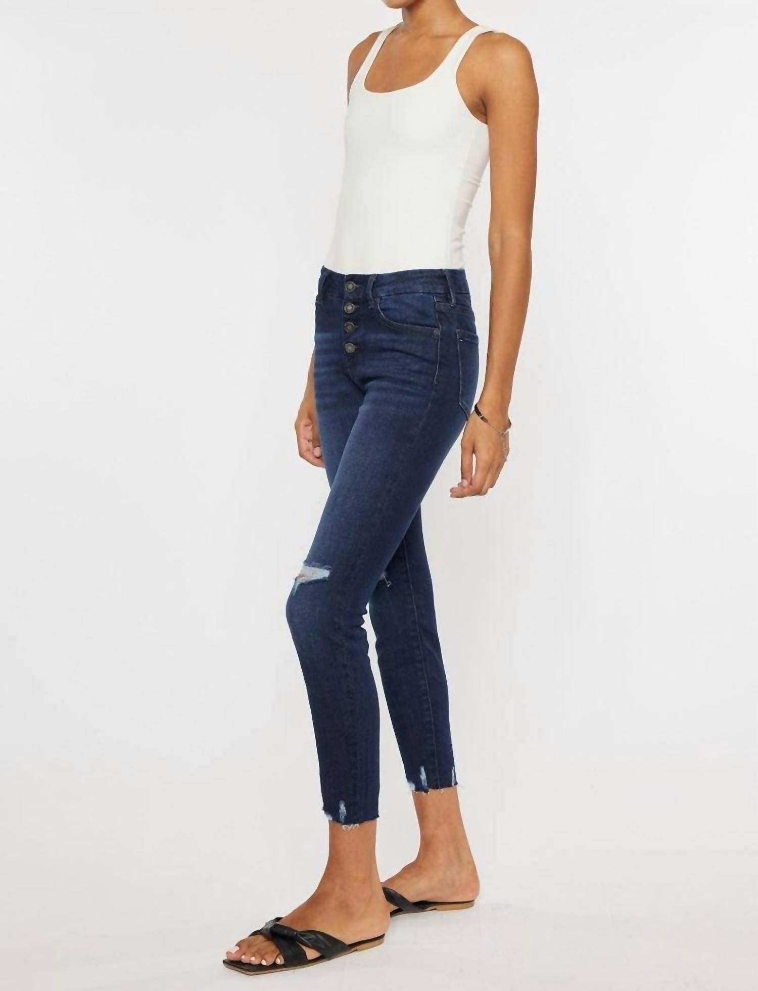PENELOPE HIGH RISE ANKLE SKINNY JEANS