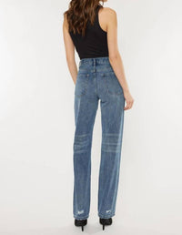 STEPHANIE ULTRA HIGH RISE 90'S BOYFRIEND JEANS