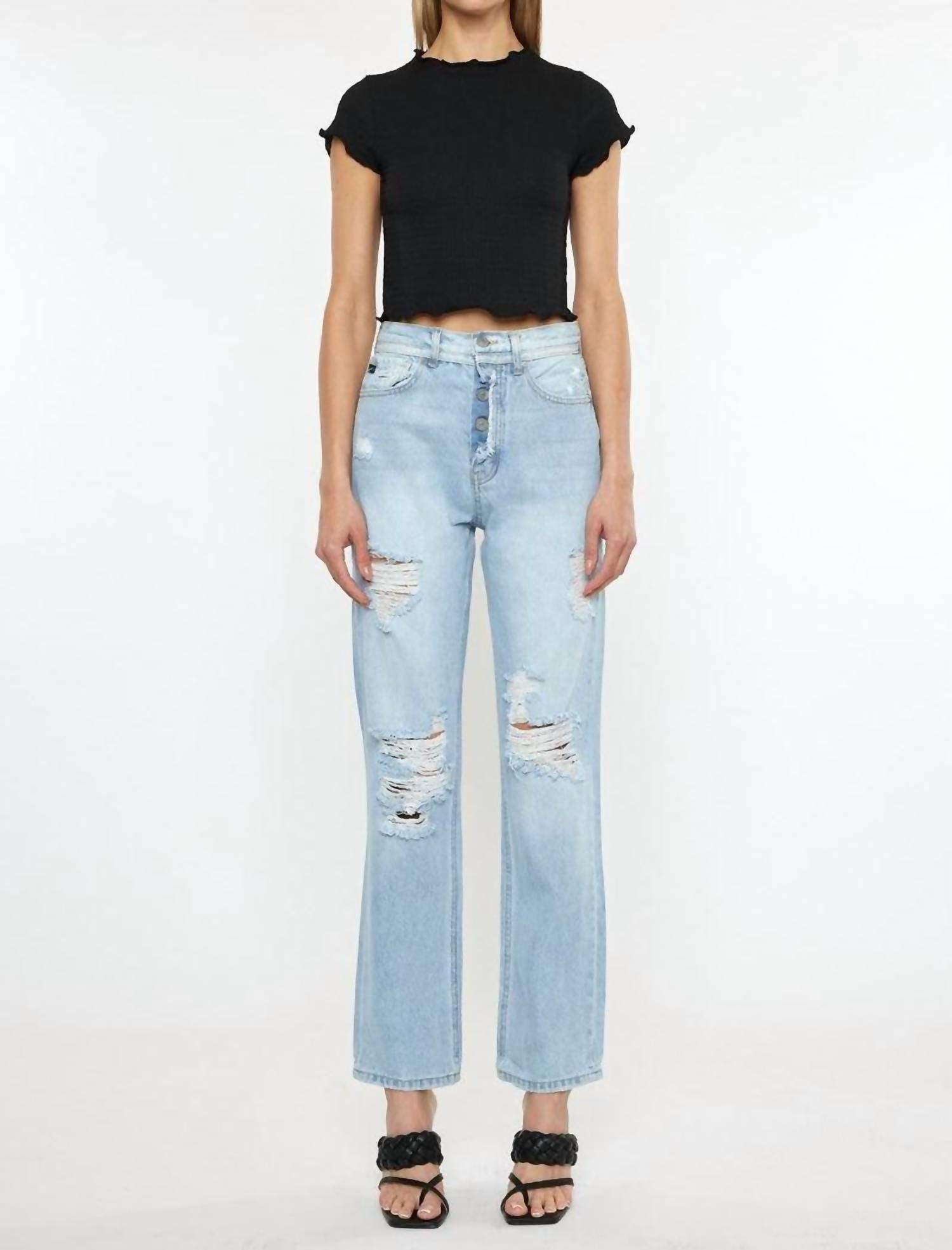 Kancan - PAULA 90'S STRAIGHT FIT JEANS
