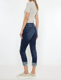 BERNICE HIGH RISE BOYFRIEND JEANS
