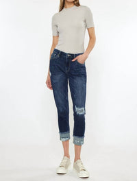 BERNICE HIGH RISE BOYFRIEND JEANS