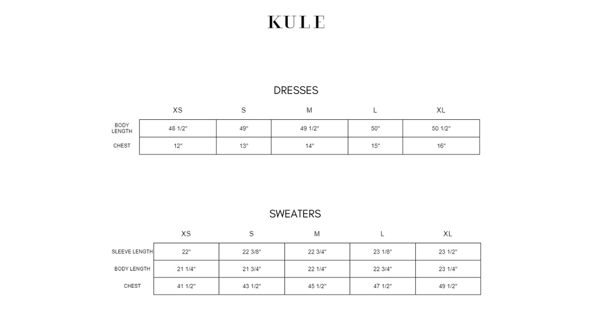 Kule - The Tee Dress