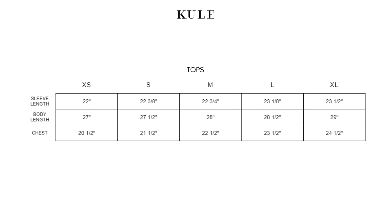 Kule - Terry Polo Top