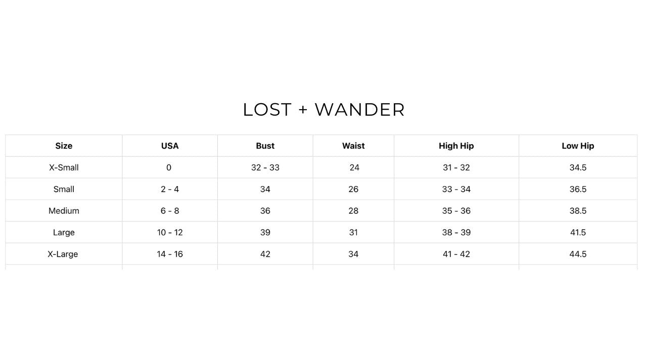Lost + Wander - ISLA SPELL MINI DRESS