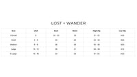 Lost + Wander - Sunset Promenade Mesh Top