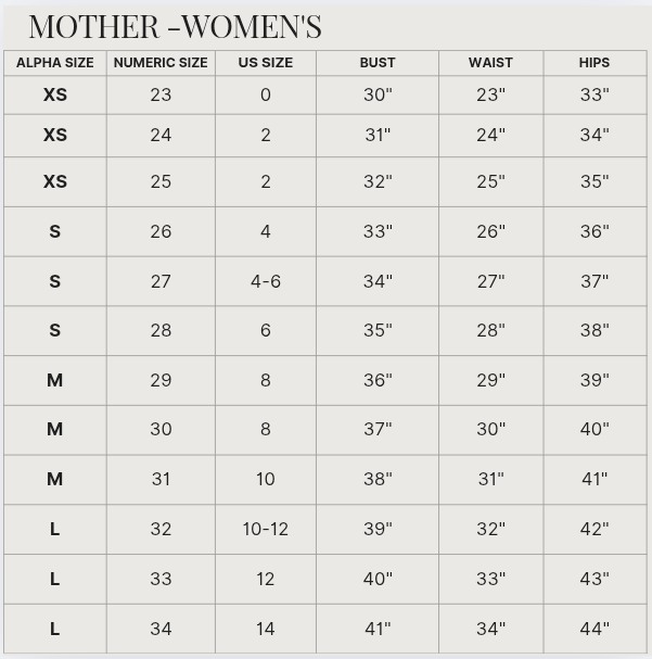 Mother - High Waisted Weekender Skimp Flared Jeans