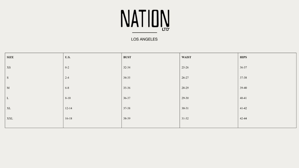 Nation Ltd - Lara Short Sleeve Tee