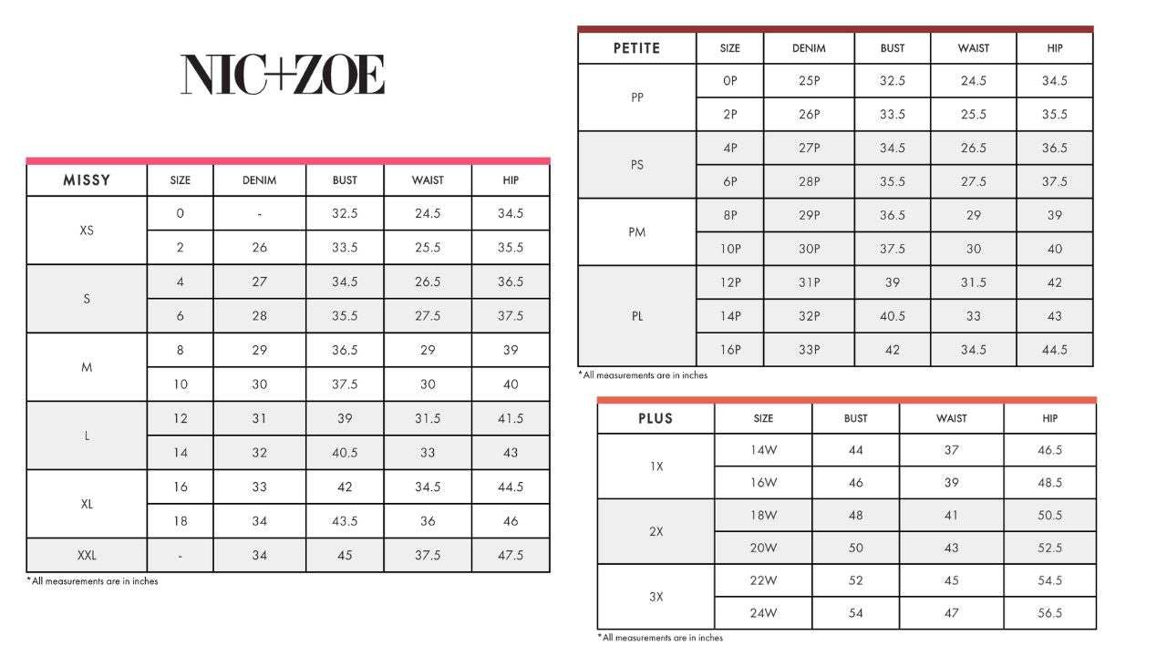 Nic + Zoe - Island Beat Cotton Slub Sweater