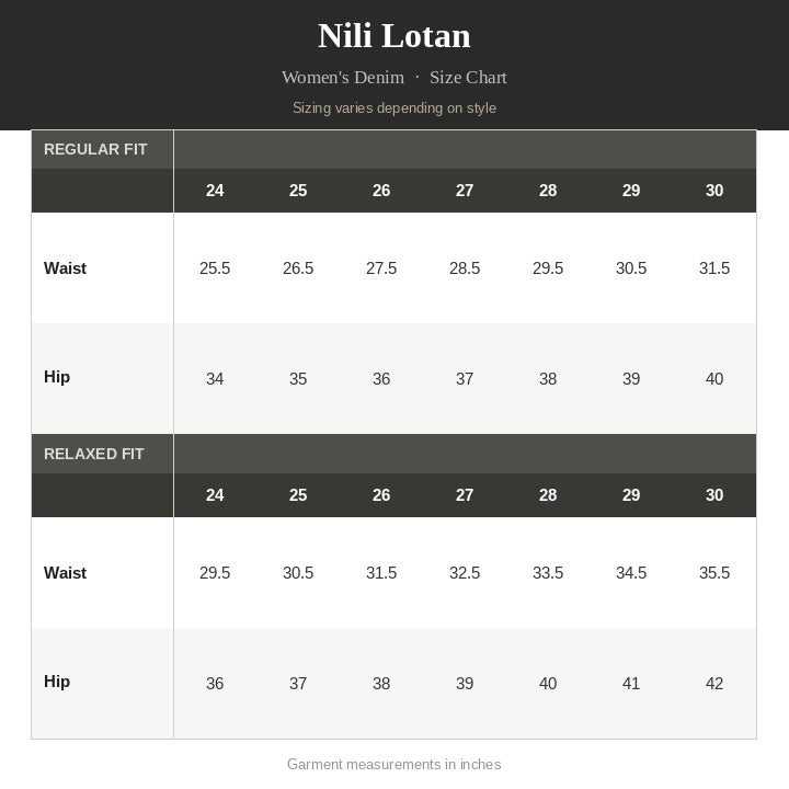 Nili Lotan - Lorimer Jeans