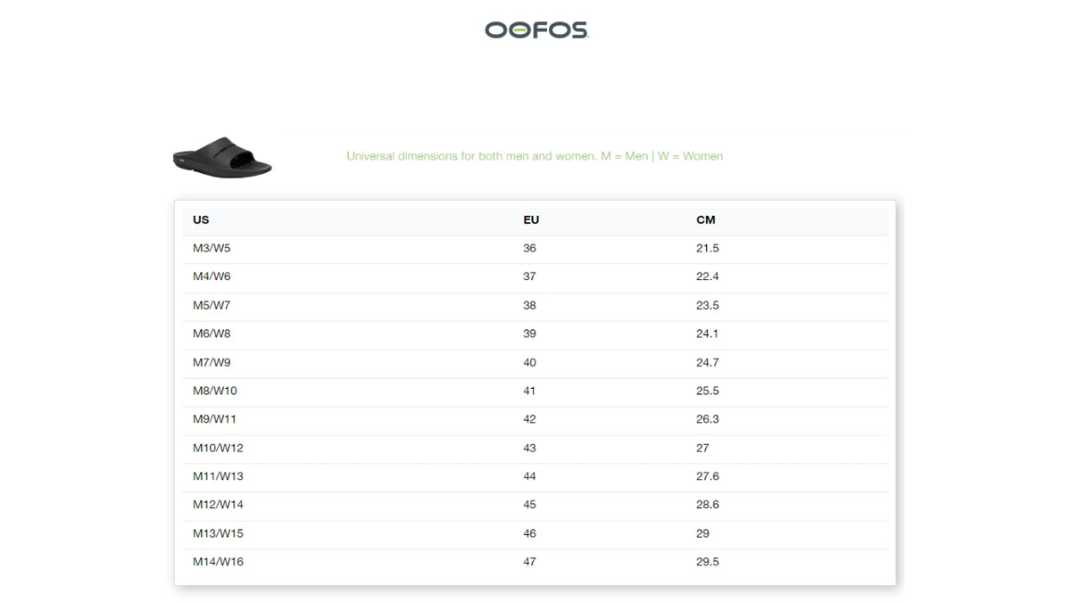 Oofos - Men's Ooriginal Thong Sandals