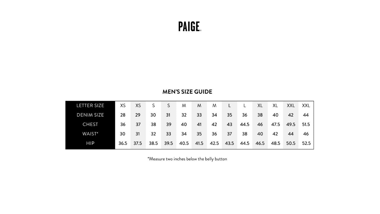 Paige - Transcend Federal Slim Straight Jean