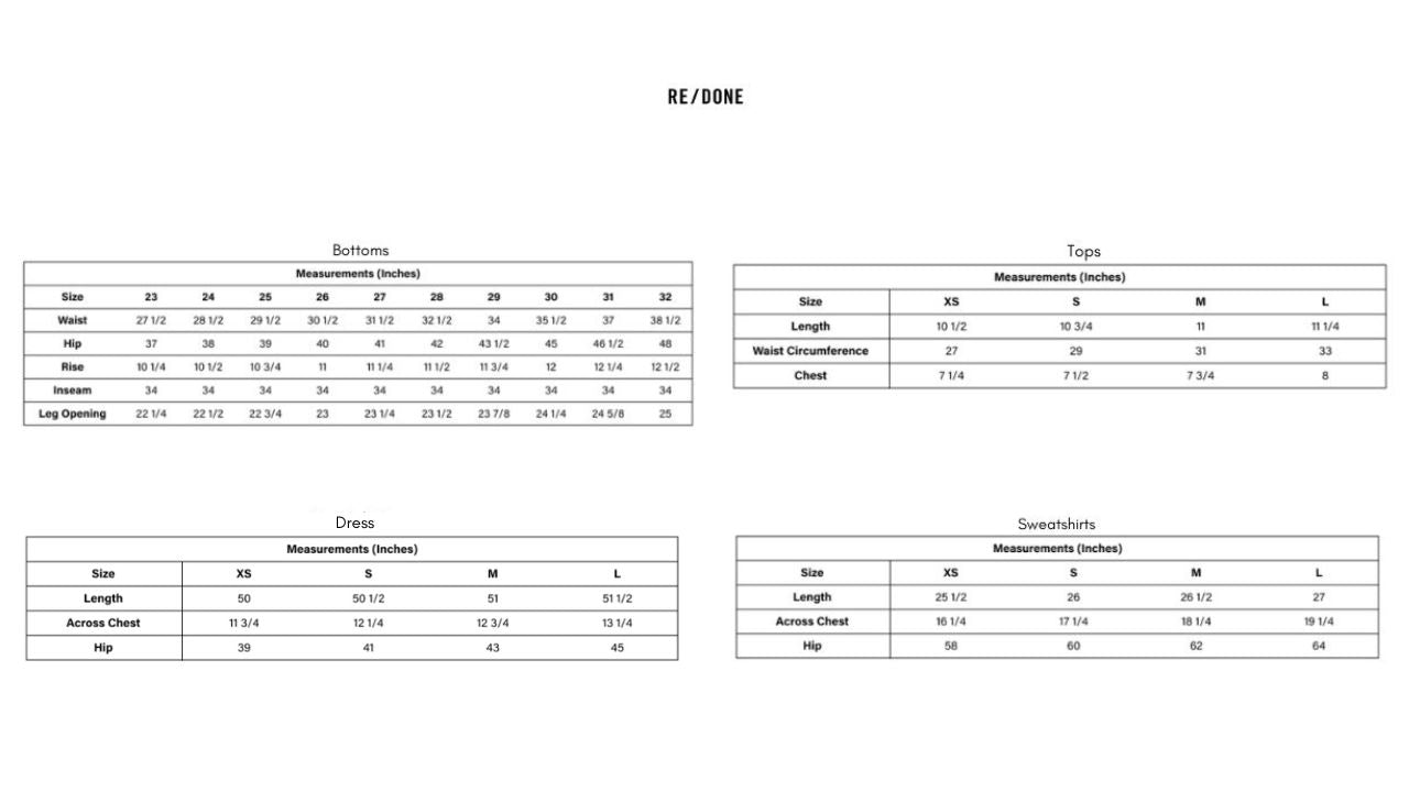 Re/Done - Seventies Stovepipe Jeans