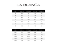 La Blanca - Women's Printed Shirred Band Hipster Bikini Bottoms