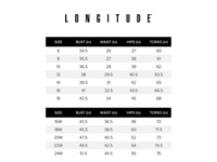 Longitude - Digital Cortex Ruffle Faux Long Torso Shortini