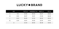 Lucky Brand - Reversible Medallion High Neck Bikini Top