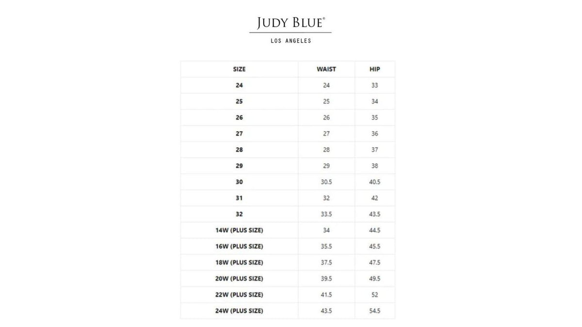 Judy Blue - High Waist Front Inseam & Slit Skinny Denim Jeans